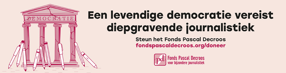 advertentie Steun het Fonds Pascal Decroos
