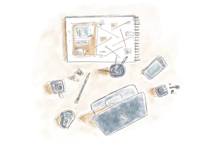 Vervuilend verkeer in de straten van Lagos