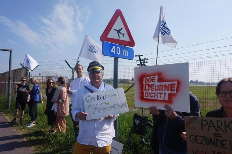 Antwerp Airport protest