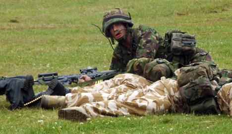 De abscessen van het leger