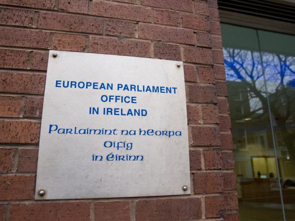 Information plate of the EP